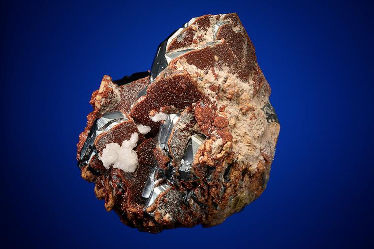 HEMATITE with ANDRADITE